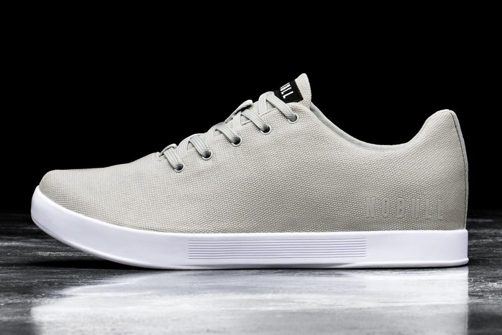 Trainers NOBULL Homme Grise - Chaussures NOBULL Arctic Canvas,France (7602-IKTVU)